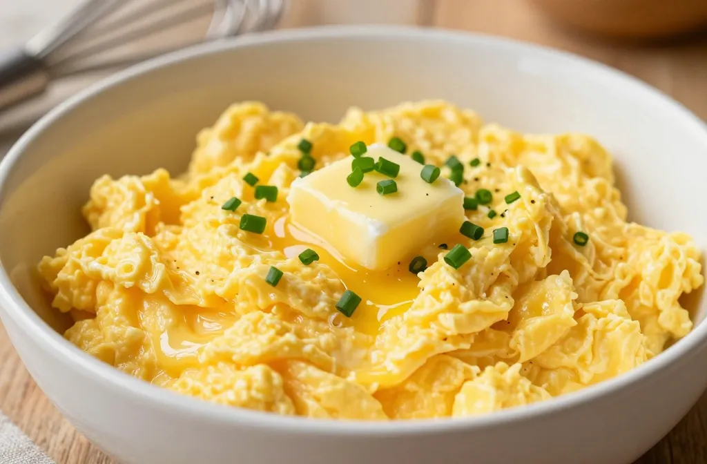 Fluffy Scrambled Eggs (Creamy & Easy) Like a Pro Chef