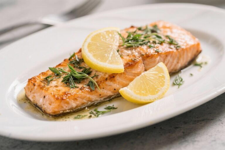 Baked Salmon With Lemon and Herbs – Simple, Bright, and Delicious