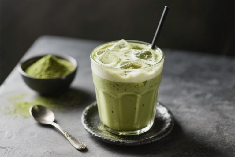 Iced Matcha Latte – Smooth, Refreshing, and Easy to Make