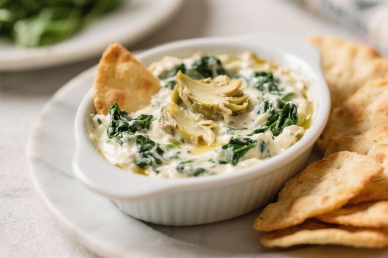Spinach Artichoke Dip (Creamy & Easy) – A Crowd-Pleasing Classic