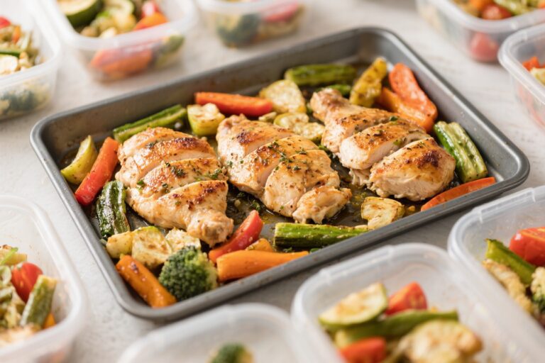 Sheet-Pan Chicken and Vegetables for Meal Prep – Easy, Flavorful, and Ready for the Week