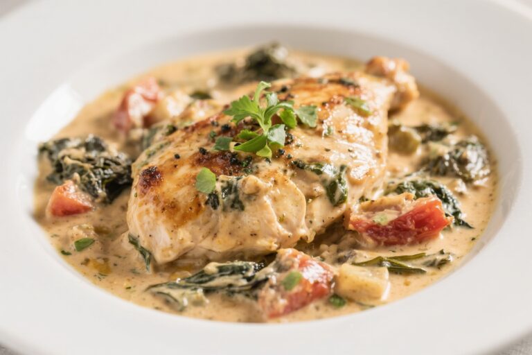 Keto Creamy Tuscan Chicken – Rich, Comforting, and Low-Carb