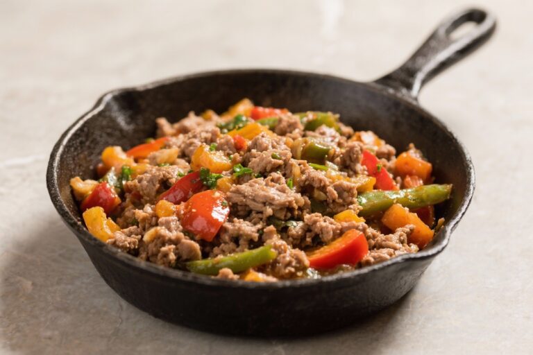 Ground Turkey and Veggie Skillet – A Quick, Healthy One-Pan Dinner