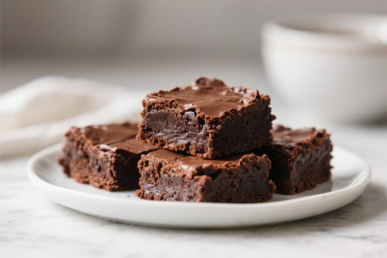 Fudgy One-Bowl Chocolate Brownies – Easy, Rich, and Ultra-Chocolatey