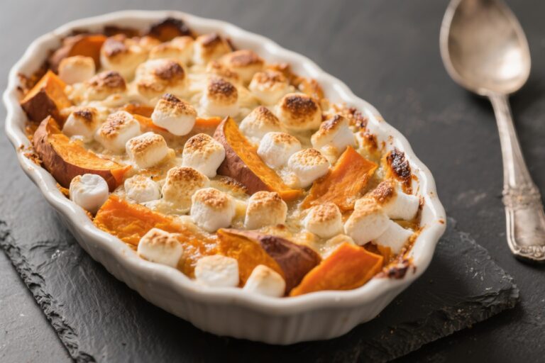 Sweet Potato Casserole With Marshmallows – A Cozy, Crowd-Pleasing Classic