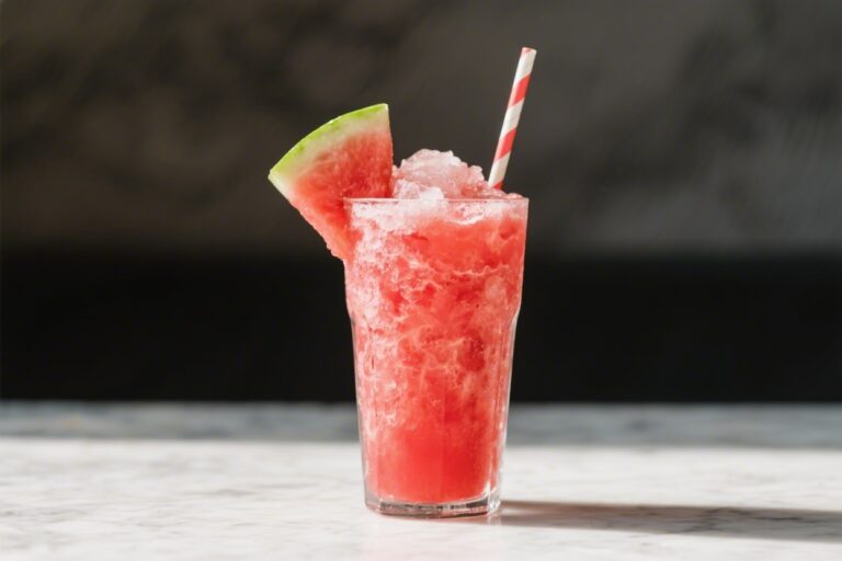 Watermelon Slushie – A Cold, Refreshing Summer Drink