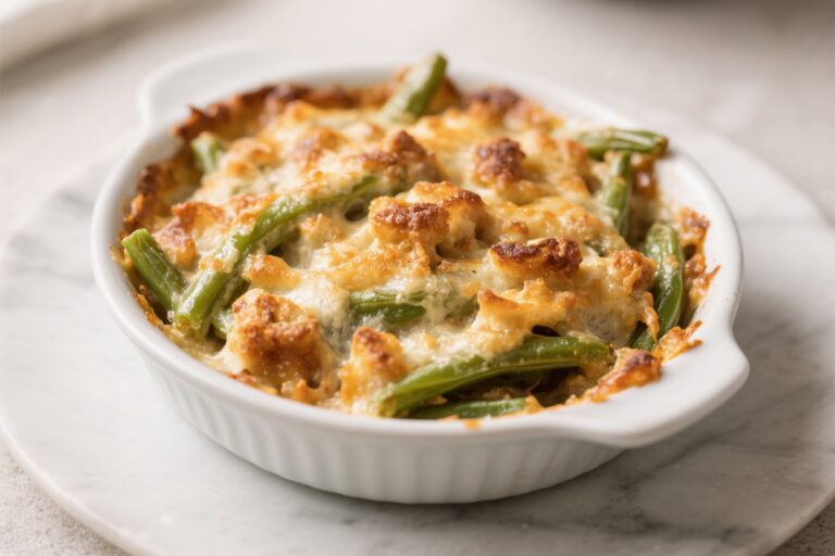 Green Bean Casserole (Classic Style) – Cozy, Creamy, and Crowd-Pleasing
