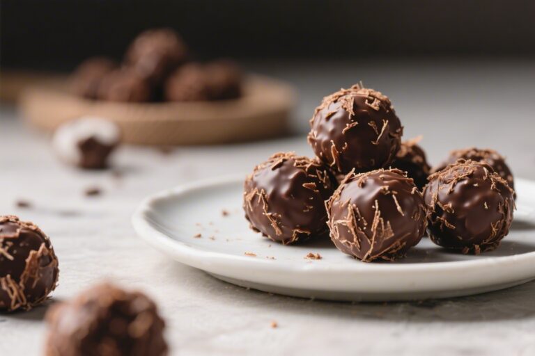 No-Bake Chocolate Coconut Balls – A Quick, Sweet Treat
