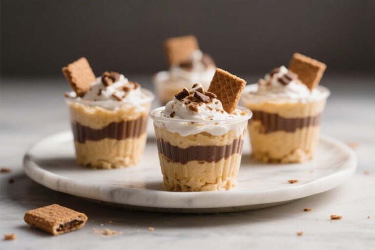 No-Bake S’mores Dessert Cups – Easy, Layered, and Crowd-Pleasing