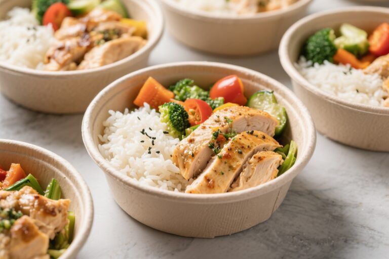 Chicken Meal Prep Bowls With Rice and Veggies – Simple, Tasty, and Ready for the Week