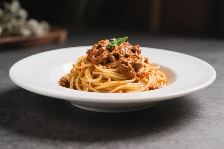 Classic Spaghetti With Meat Sauce – Simple, Comforting, and Weeknight-Friendly
