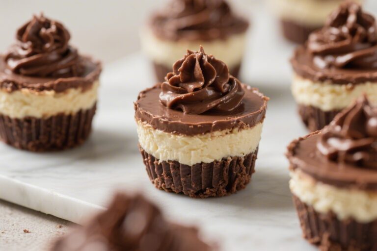 No-Bake Chocolate Cheesecake Cups – Creamy, Quick, and Crowd-Pleasing