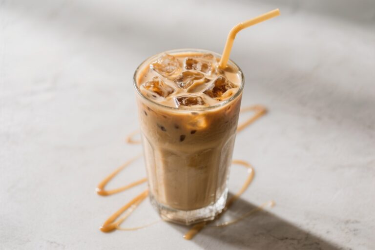 Iced Caramel Latte (No Machine) – Smooth, Sweet, and Easy at Home