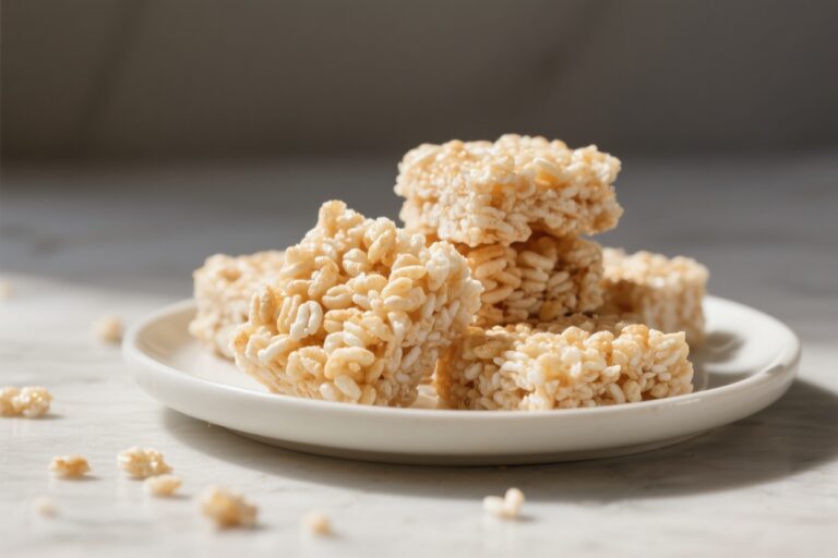 No-Bake Rice Krispie Treats – Soft, Chewy, and Ready in Minutes