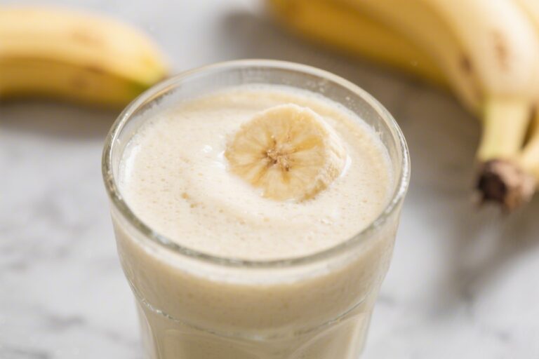Creamy Banana Smoothie – Simple, Satisfying, and Ready in Minutes
