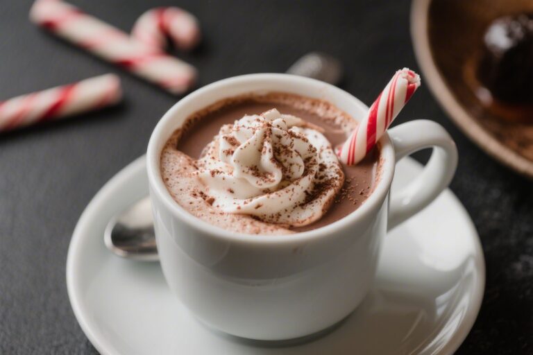 Peppermint Hot Chocolate – Cozy, Minty, and Comforting