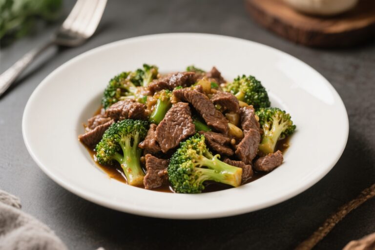 Low-Carb Beef and Broccoli – A Fast, Flavor-Packed Weeknight Dinner