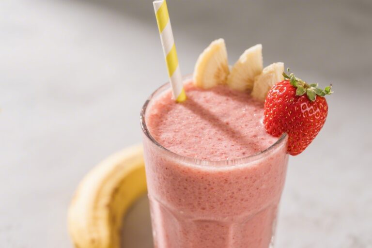 Strawberry Banana Smoothie – A Creamy, Refreshing Classic