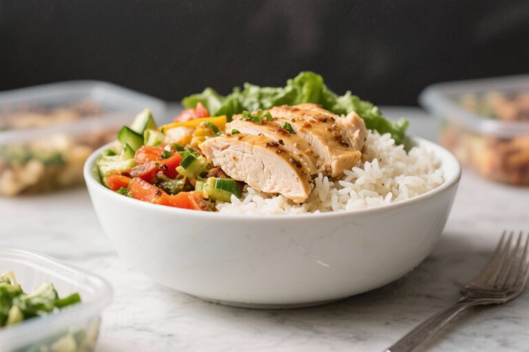 Healthy Chicken and Rice Bowl (Meal-Prep Friendly) – Simple, Satisfying, and Balanced