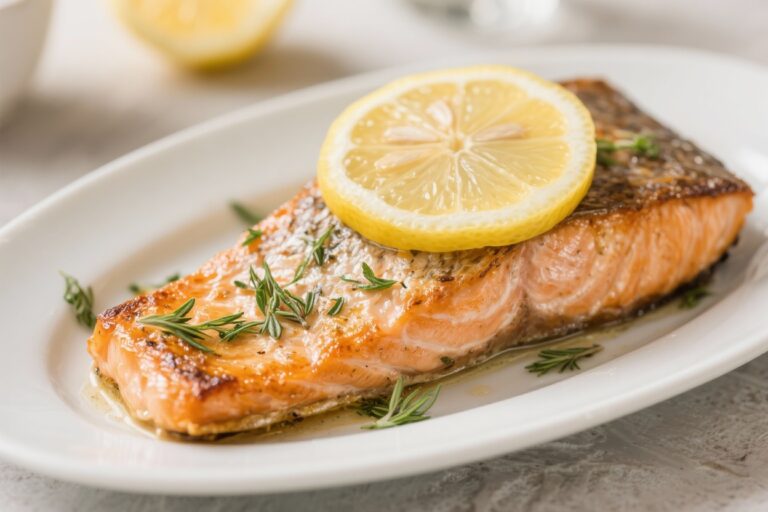 Baked Salmon With Lemon and Herbs – Simple, Bright, and Flavorful