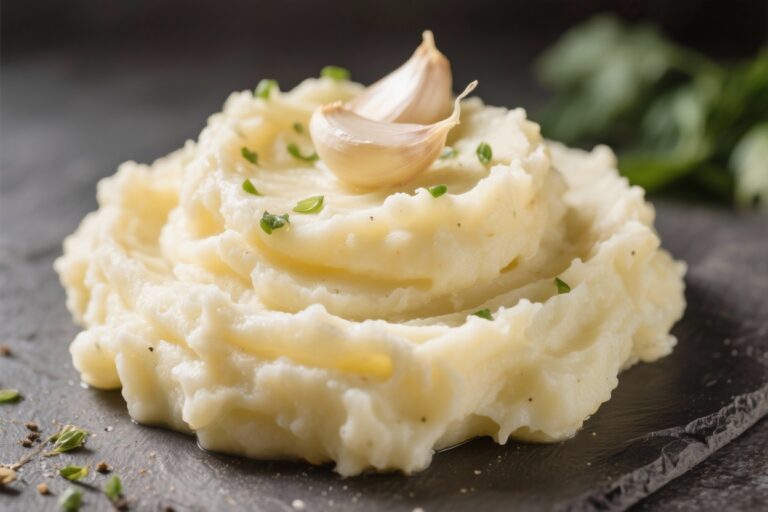 Creamy Garlic Mashed Potatoes – Comforting, Rich, and Easy