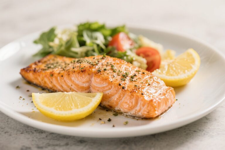 Lemon Pepper Salmon (High-Protein Dinner) – Bright, Zesty, and Satisfying