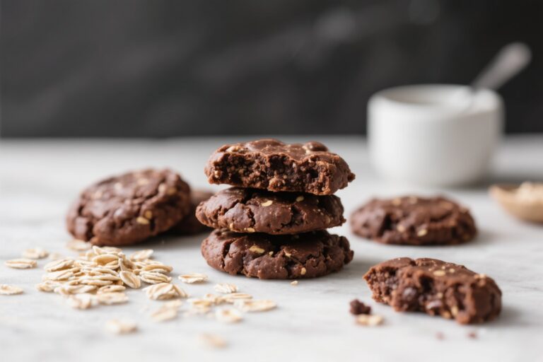 No-Bake Chocolate Oatmeal Cookies – Quick, Chewy, and Chocolatey