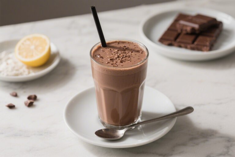 Chocolate Protein Shake – Rich, Smooth, and Ready in Minutes