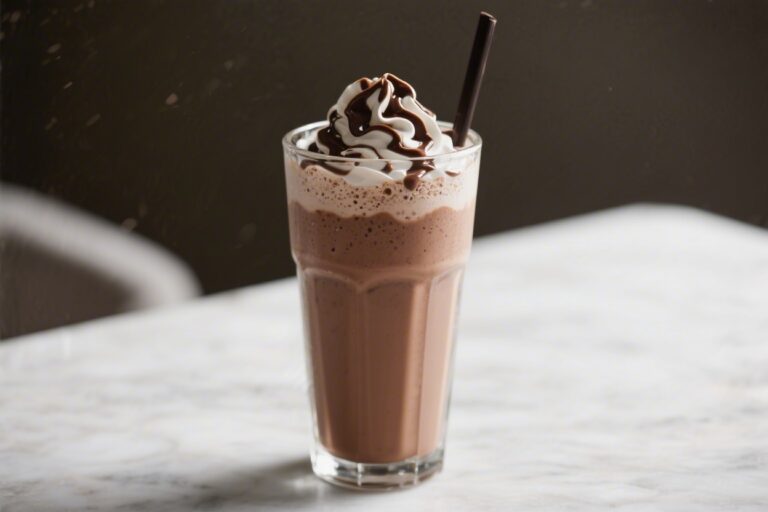 Chocolate Milkshake (Classic Style) – Rich, Creamy, and Foolproof