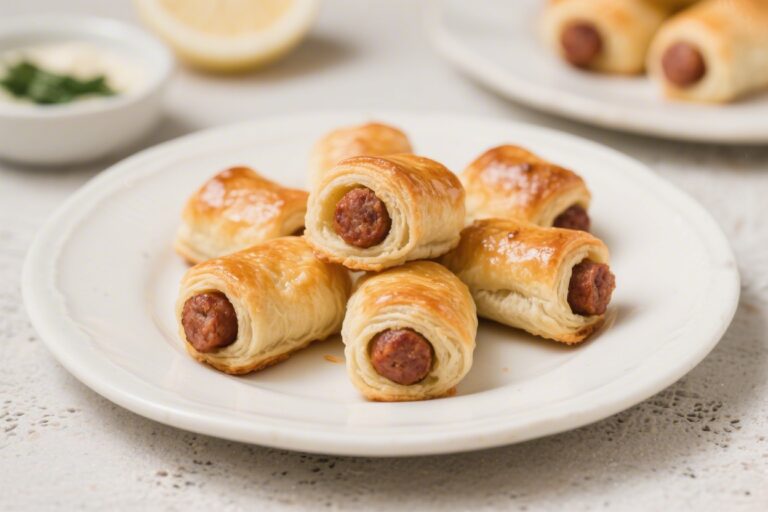 Mini Sausage Rolls (Party Favorite) – Easy, Flaky, Crowd-Pleasing Bites