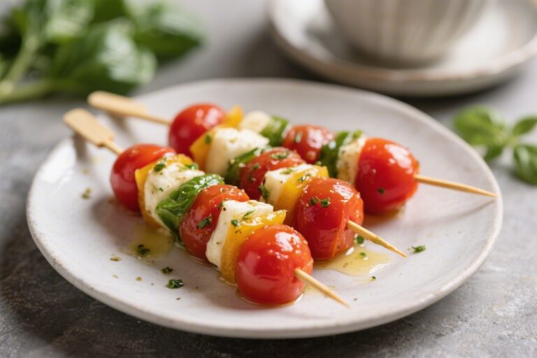 Easy Caprese Skewers – A Fresh, No-Fuss Appetizer