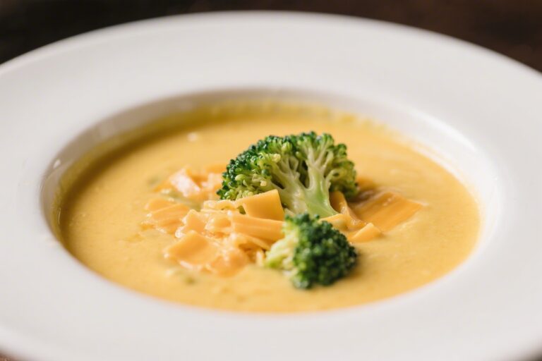 Broccoli Cheddar Soup (Restaurant-Style) – Creamy, Cozy, and Comforting