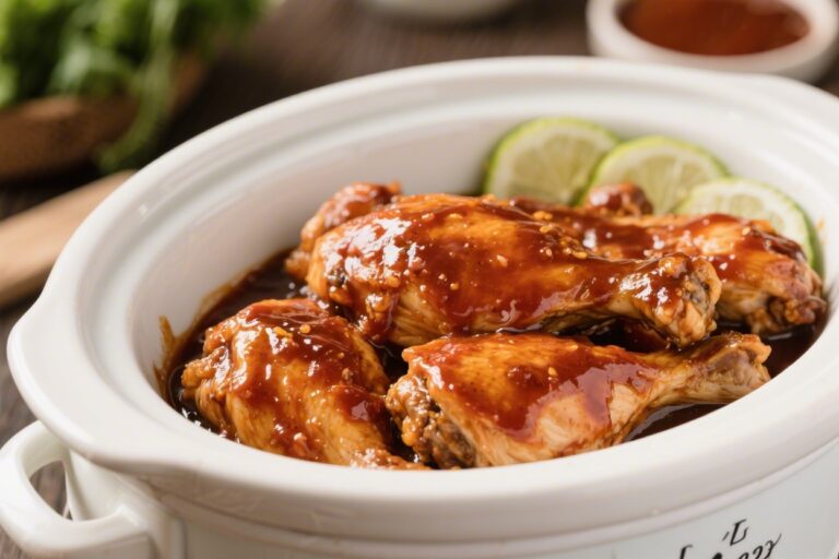 Crockpot BBQ Chicken (3 Ingredients) – Easy, Tender, Crowd-Pleasing