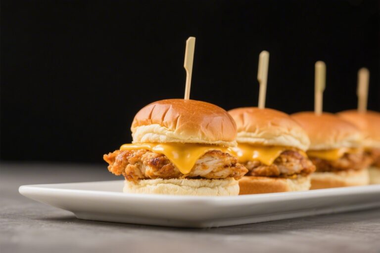 Cheesy Chicken Sliders – Easy, Crowd-Pleasing Comfort Food