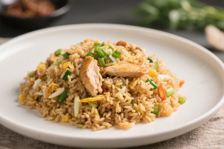 Pantry Chicken Fried Rice – Easy, Flexible, and Ready Fast
