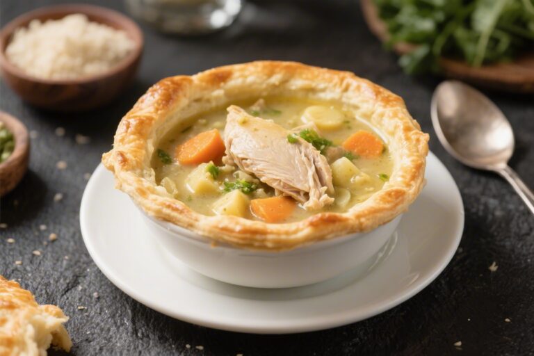 Chicken Pot Pie Soup – Cozy, Creamy Comfort in a Bowl