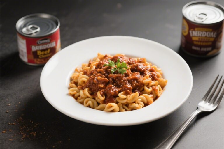 Canned Beef Chili Mac – A Comforting, Weeknight-Friendly Classic