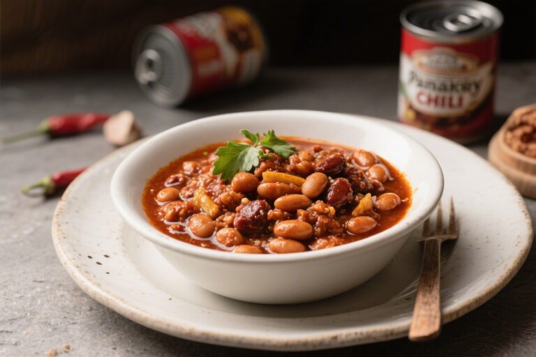 Pantry Chili With Canned Beans – A Simple, Cozy One-Pot Meal