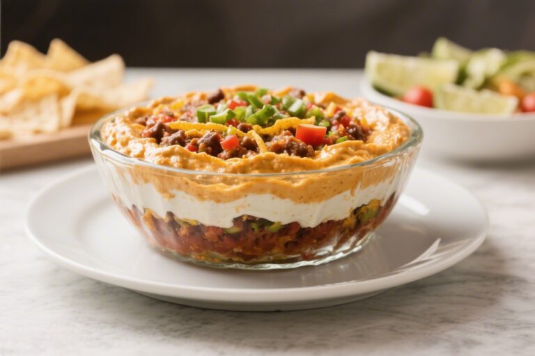 Easy Taco Dip (Layered Party Dip) – A Crowd-Pleasing Favorite