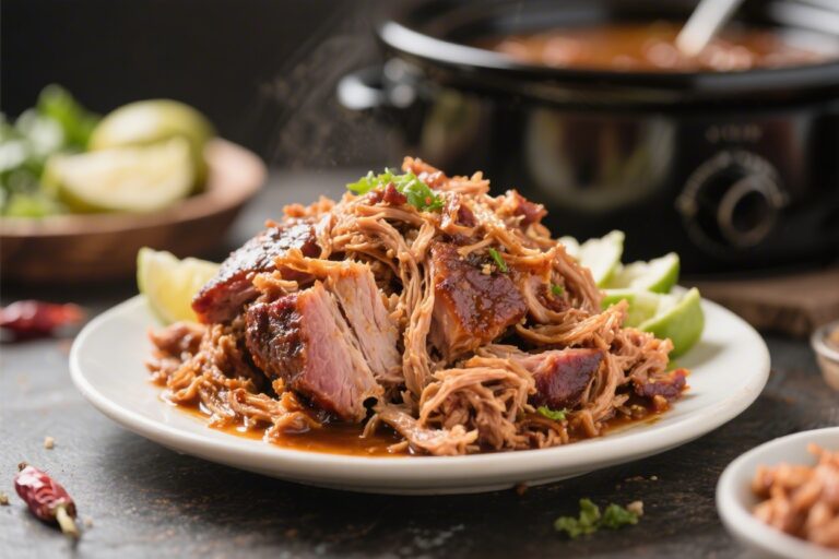 Slow Cooker Pulled Pork (Tender & Juicy) – Easy, Flavor-Packed Comfort Food