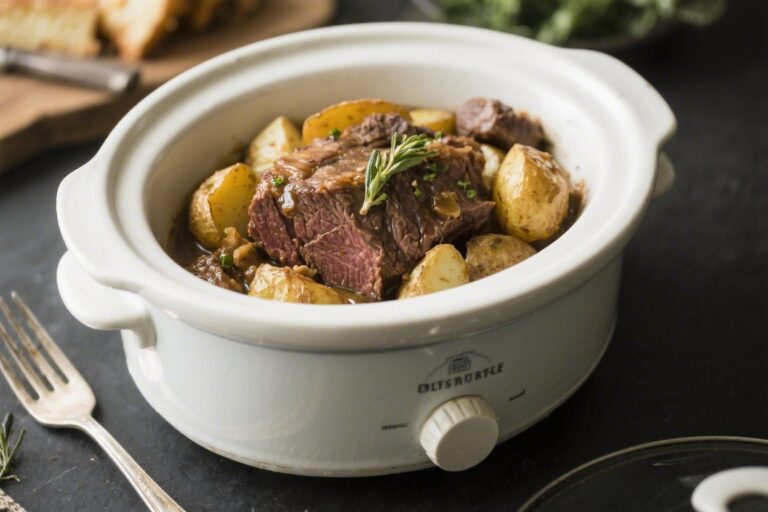 Slow Cooker Beef Roast With Potatoes – Comfort Food Made Easy