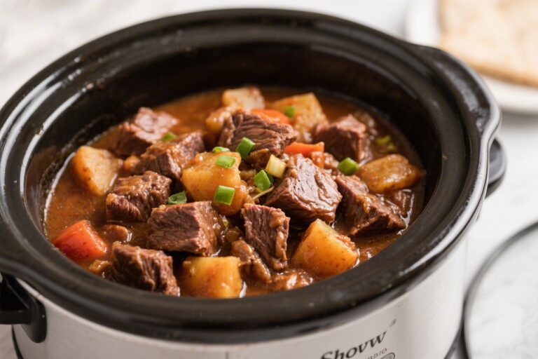 Slow Cooker Beef Stew (Hearty & Cozy) – A Comforting Classic