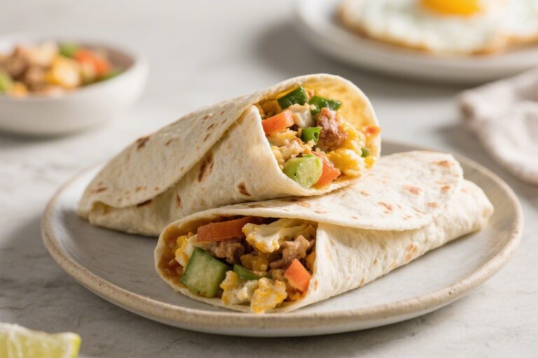 Easy Breakfast Burritos (Freezer-Friendly) – A Quick, Make-Ahead Favorite