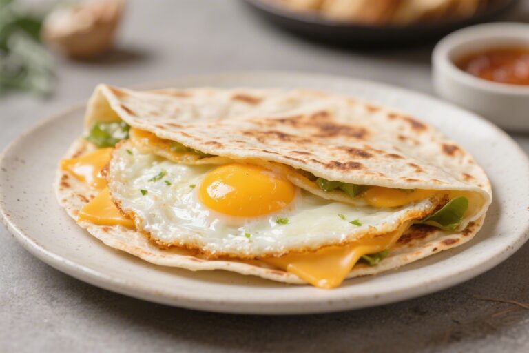 Breakfast Quesadilla With Eggs and Cheese – Simple, Satisfying, and Fast