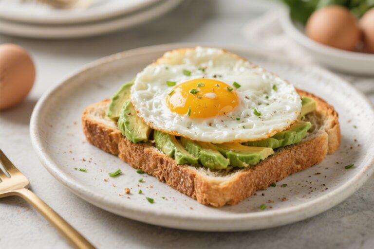 Avocado Toast With Egg (Protein Breakfast) – Easy, Satisfying, and Nutrient-Packed