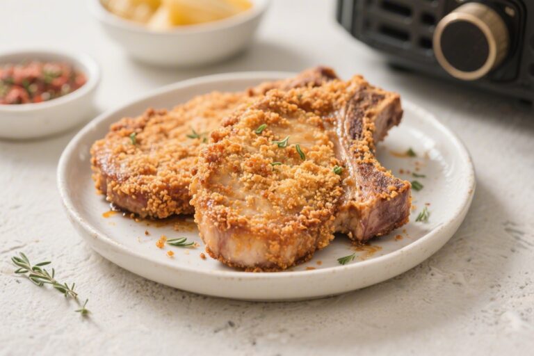 Air Fryer Breaded Pork Chops – Crispy, Juicy, and Quick