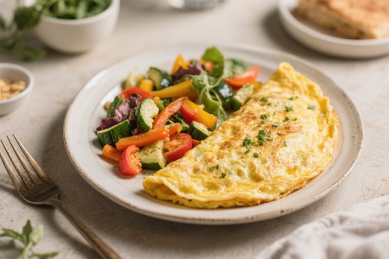 Easy Veggie Omelet Dinner – A Quick, Satisfying Weeknight Meal