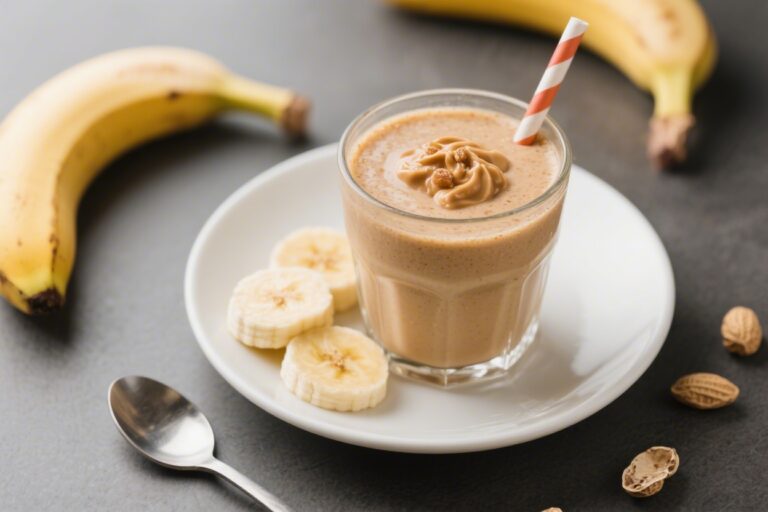 Banana Peanut Butter Smoothie – Creamy, Comforting, and Ready in Minutes