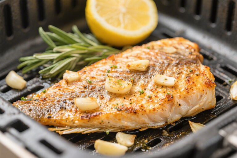 Air Fryer Tilapia With Lemon Garlic – Fast, Fresh, and Flavorful