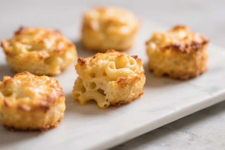 Baked Mac and Cheese Bites – Crispy, Cheesy, and Perfect for Sharing